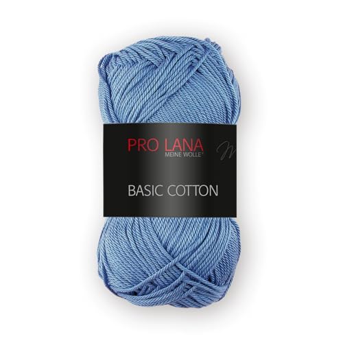 PRO LANA Basic Cotton - Farbe: 55 - 50 g / ca. 125 m Wolle von PRO LANA