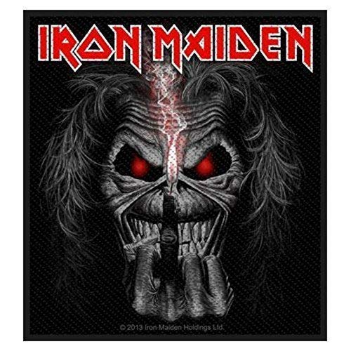 Unbekannt R&z Iron Maiden Eddie Kerze Finger Zum Aufbügeln Tuch Flicken 100mm X 90mm (Rz) von Unbekannt