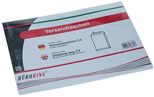 Versandtasche, C4, Haftklebung, weiß, 90g von Unbekannt