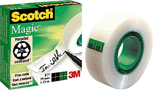 Scotch® Magic Klebeband 810/M8101933, matt, Kerndurchmesser: 26 mm, 33mx19mm von Unbranded