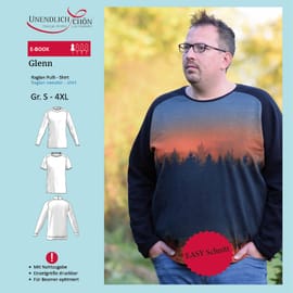 Herren Raglan Pulli Glenn von Unendlich schön - Design Anita Lüchtefeld