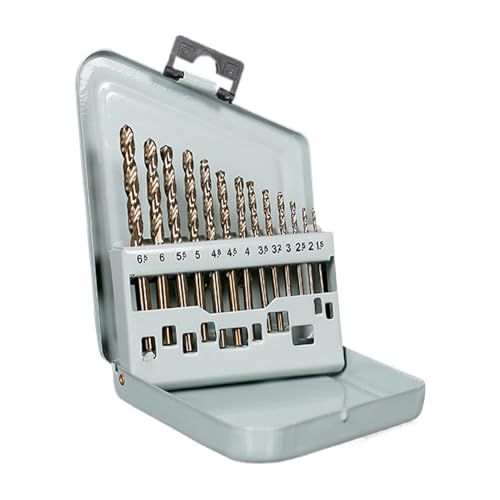 Ungtyb Bohrer-Set für Bohrmaschine | Betonbohrer aus Schnellstahl | Handwerkzeuge für Mauerwerk, Fliesen, Aluminium, Holz, Hydraulik, , Auto und Edelstahl Ungtyb Bohrer-Set für Bohrmaschine | Betonbohrer aus Schnellstahl | Handwerkzeuge für Mauerwerk, Fliesen, Aluminium, Holz, Hydraulik, , Auto und Edelstahl von Ungtyb