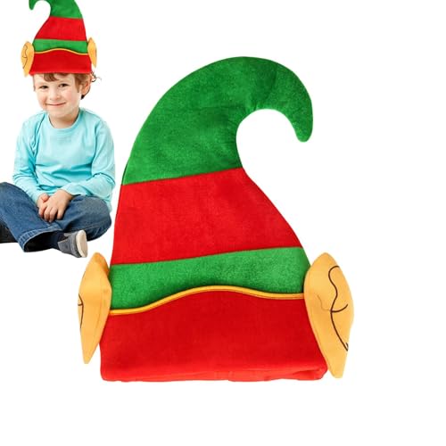 Ungtyb Lustige Weihnachtsmütze, Weihnachtshüte für Erwachsene - Niedliche Weihnachtselfenhüte, Foto-Requisiten, Weihnachts-Kostümzubehör für Fiktionsspiele, Kinder und von Ungtyb