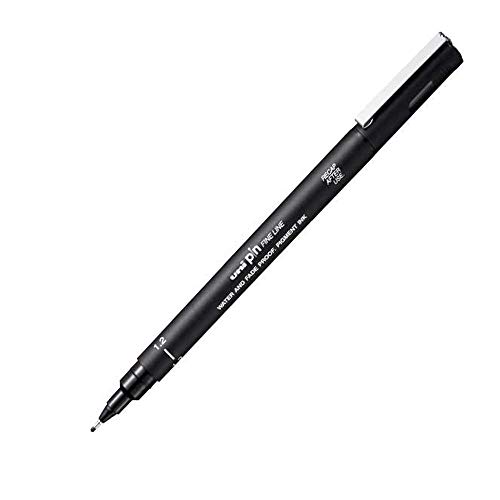 Filzstift, Pinie, 1,2 mm, Schwarz von Uni-Ball