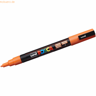 Uni-Ball Fasermaler Uni Posca PC-3M 0,9-1,3mm orange von Uni-Ball