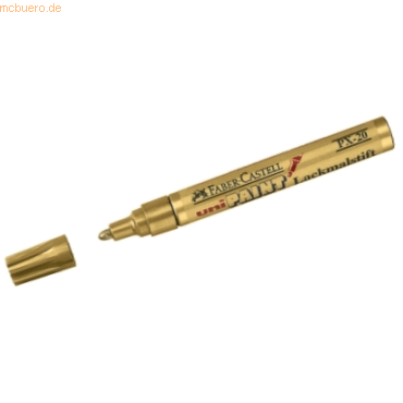 Uni-Ball Lackmalstift Uni-Paint PX-20 2-3 mm gold von Uni-Ball