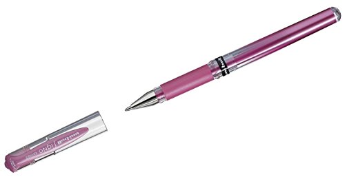 uni-ball 146830 - Gelroller Signo UM-153, broad, 1,0 mm, pink metallic, 1 Stück von Uni-Ball