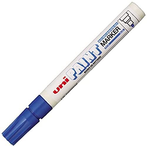 uni-ball Paint Marker Rundspitze M-Spitze - Medium (2.2-2.8mm) PX-20 blau von Uni-Ball