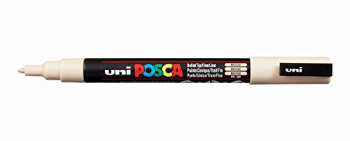 uniball Pigmentmarker POSCA PC3M, beige 4902778123683 von Uni-Ball