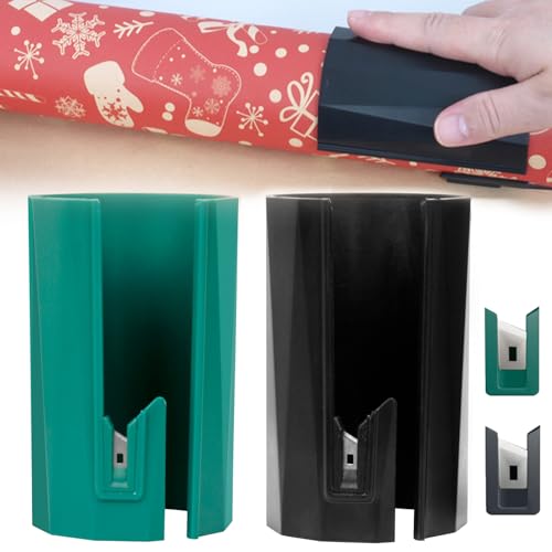 2 STÜCKE Geschenkpapierschneider Rolle Wrap Papier Trimmer DIY Handgemachte Cutter Papier Schneiden Werkzeuge von Uniguardian