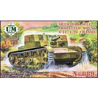 AT-1 Soviet artillery self-propelled gun von Unimodels