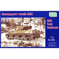 M36 tank destroyer von Unimodels