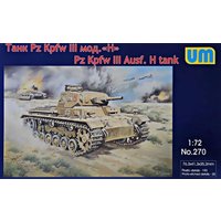 Pz.Kpfw III Ausf.H German tank von Unimodels