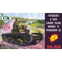 Vickers 6 ton light tank model E, ver.A von Unimodels