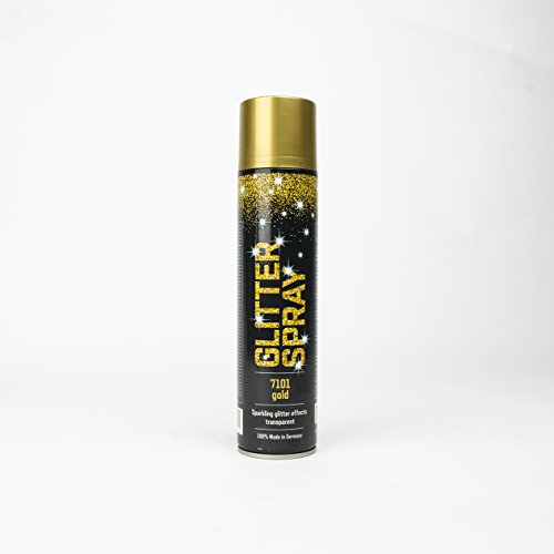 Sprühlack, Lackspray, Design Lack, Flitter Effektspray Gold 400 ml von Union