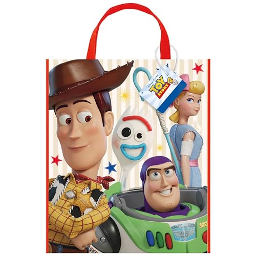 Große Partytasche aus Kunststoff - Disney Toy Story Party - 33cm x 28cm von Unique