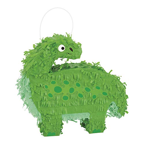 Unique Party 73892 - Mini-Dinosaurier-Pinata-Dekoration, 20 cm von Unique