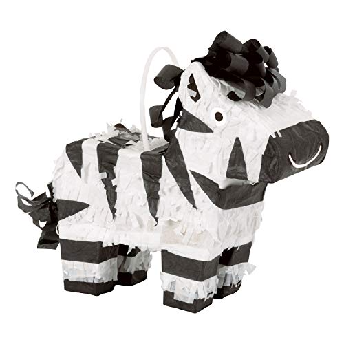 Unique Party Supplies 75895 Mini-Zebra Pinata-Geschenkdekoration von Unique