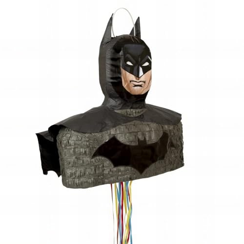 Batman-Pinata - Zugschnur von Unique