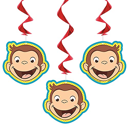 Curious George Hanging Swirl Decorations von Unique