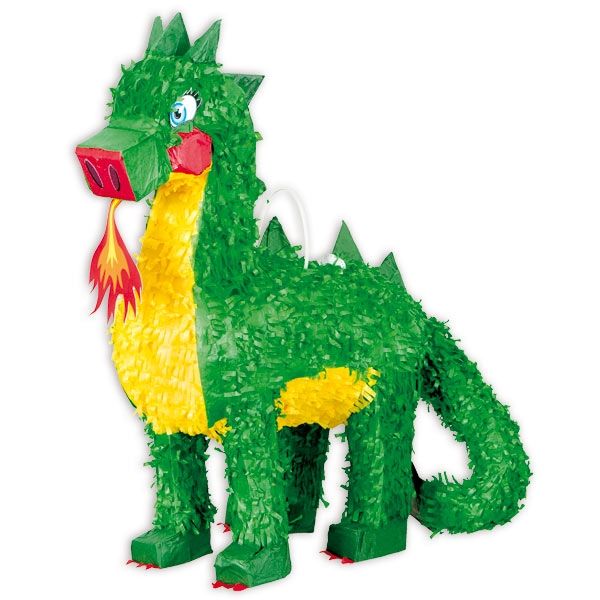 Feuerdrache Pinata, 48cm von Unique