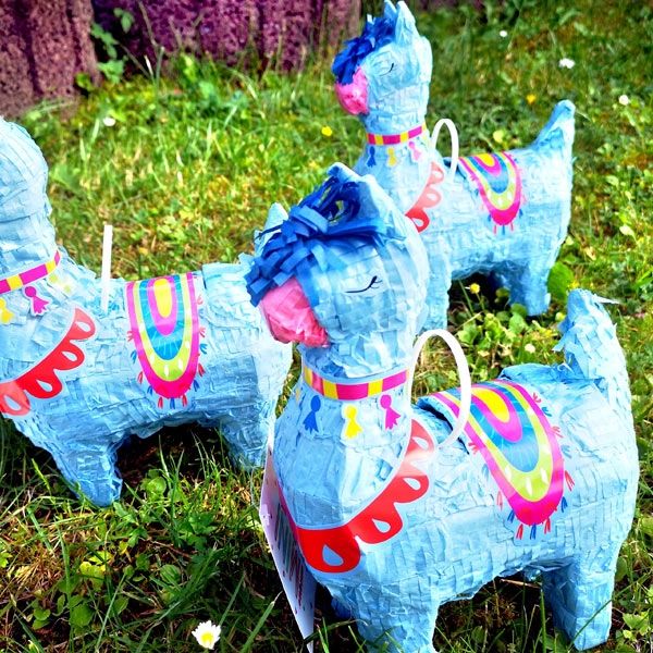 "Lama", 1 Stk., Mini Deko-Pinata von Unique