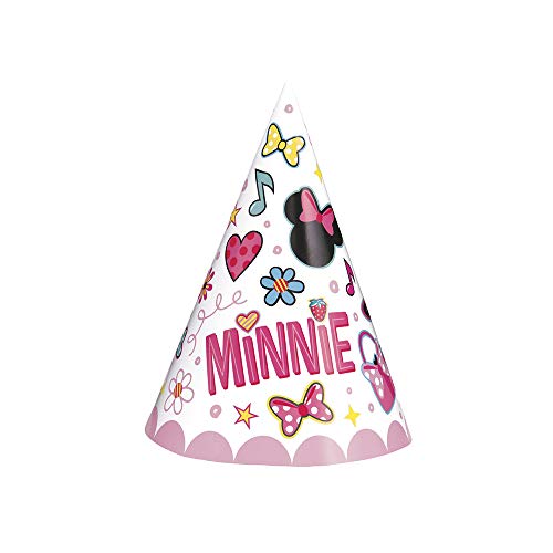 Disney Iconic Minnie Mouse Party Hats [8ct] von Unique