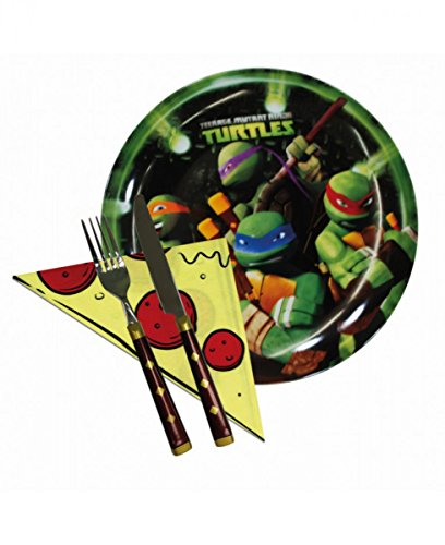 Unitedlabels AG 0118489 Pizza-Set Turtles von Unitedlabels AG