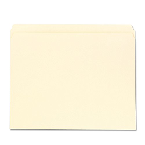 File Folders, Straight Cut, One-Ply Top Tab, Letter, Manila, 100/Box, Sold as 1 Box von Universal