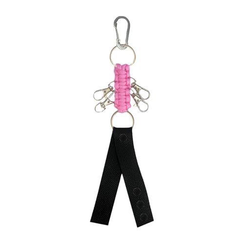 Keychain Backpack Straps | Cheerleader Pom Poms Holder | Strong and Wear-Resistant Backpack Straps | Convenient Keychain for Color Balls, Hair Cords, and Cheerleading von Uonguon