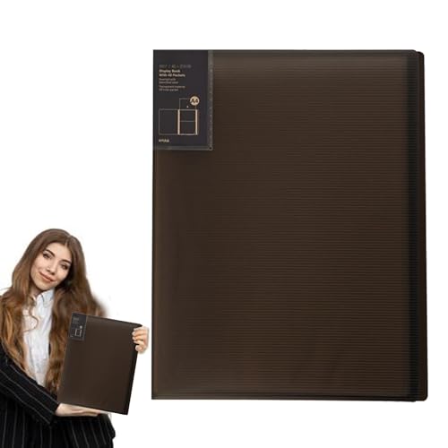 Pocket File Folders | Stylish Storage Paper File Folder with Pocket | Simple Appearance Filing Folder for Organizing Receipts, Files, Scripts, Papers, Bills, and Coupons for Home and Office Use von Uonguon