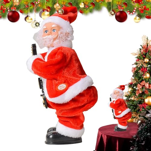 Uonguon Twerking Santa, Interactive Santa Toy, Singing and Dancing Santa, Booty Shaking Santa, Electric Santa Claus Doll, Christmas Dancing Toy, Dancing Santa Claus, Funny Santa Toy, von Uonguon