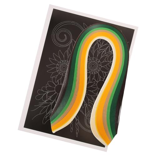 1 Satz Bastelset für Papierquilling Muster Quilling Papierstreifen DIY Handwerksmaterialien für Erwachsene und Basteln und Dekoration 1 Satz Bastelset für Papierquilling Muster Quilling Papierstreifen DIY Handwerksmaterialien für Erwachsene und Basteln und Dekoration von Uonlytech