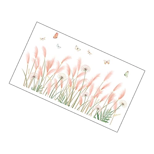 Uonlytech 1 Satz Wandaufkleber slico dekoration schlafzimmer adhesive Abnehmbar abnehm aufkleber Leben im Freien Dekorationen Wandgemälde Wald blumen deko stickbilder Wandtattoos Tapeten PVC von Uonlytech