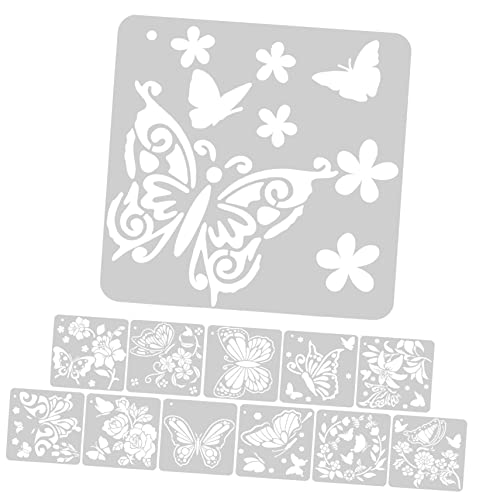 Uonlytech 1 Satz Wandmalerei-vorlage Schmetterlingsvorlage Basteln Sie Schmetterlinge Schmetterling Basteln Schablone Malen Wiederverwendbare Schablonen Zum Malen Das Haustier 12blätter Uonlytech 1 Satz Wandmalerei-vorlage Schmetterlingsvorlage Basteln Sie Schmetterlinge Schmetterling Basteln Schablone Malen Wiederverwendbare Schablonen Zum Malen Das Haustier 12blätter von Uonlytech