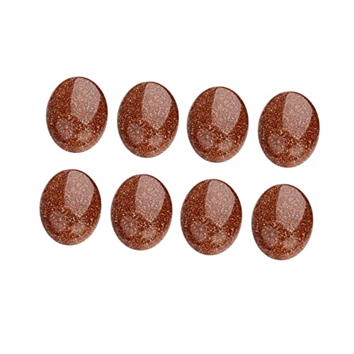 Uonlytech 10 Stück DIY Oval Stone Patches Teiliges Flachrücken Paster für Schmuckherstellung und Bastelprojekte Glassteine für Designs und Accessoires Uonlytech 10 Stück DIY Oval Stone Patches Teiliges Flachrücken Paster für Schmuckherstellung und Bastelprojekte Glassteine für Designs und Accessoires von Uonlytech