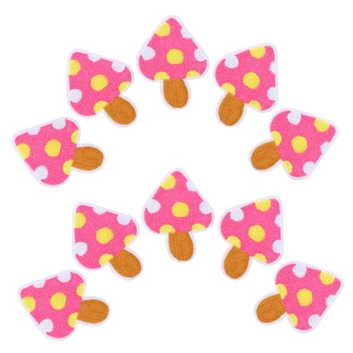 Uonlytech 10 Stück Pilz-patch Patches Nähen Dekorative Patches Abzeichen Annähen Pilzapplikation Flicken Für Kleidung Aufnäher Basteln Hemdpatches Flecken Pilzbeet Polyester Uonlytech 10 Stück Pilz-patch Patches Nähen Dekorative Patches Abzeichen Annähen Pilzapplikation Flicken Für Kleidung Aufnäher Basteln Hemdpatches Flecken Pilzbeet Polyester von Uonlytech