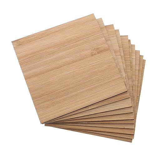 Uonlytech 10Stücke Unfertige Bambusstücke für DIY Malerei Quadratische Glatte Holzausschnitte für Bastelprojekte für und Handwerksideen Uonlytech 10Stücke Unfertige Bambusstücke für DIY Malerei Quadratische Glatte Holzausschnitte für Bastelprojekte für und Handwerksideen von Uonlytech