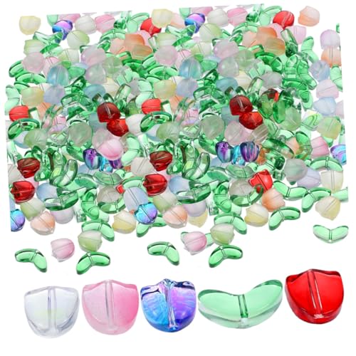 Uonlytech 120 Stück Tulpenperlen Halbe Transparente Glasperlen für Diy Schmuck Armbänder und Dekoration Vielseitige Bastelperlen für Handarbeiten und Projekte Uonlytech 120 Stück Tulpenperlen Halbe Transparente Glasperlen für Diy Schmuck Armbänder und Dekoration Vielseitige Bastelperlen für Handarbeiten und Projekte von Uonlytech