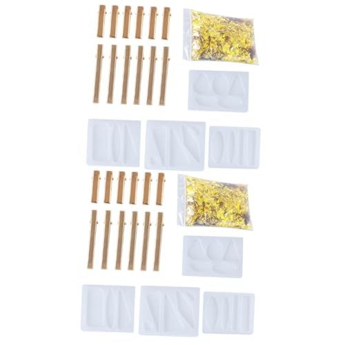 Uonlytech 2 Sätze Diy Silikon Haarspangen Gussform Set Stilvolle Silikonformen für Kreative Haaraccessoires Langlebig Wiederverwendbar für Handarbeit und Bastelprojekte Uonlytech 2 Sätze Diy Silikon Haarspangen Gussform Set Stilvolle Silikonformen für Kreative Haaraccessoires Langlebig Wiederverwendbar für Handarbeit und Bastelprojekte von Uonlytech