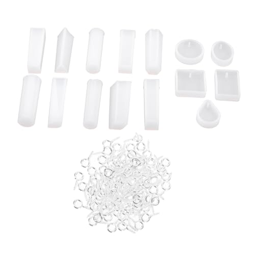 Uonlytech 2 Sätze Silikon Schmuck Gießform Set Epoxidharz Formen für Ohrringe Anhänger und Schlüsselanhänger Diy Bastelset für Kreative Handarbeiten mit Verschiedenen Formen Uonlytech 2 Sätze Silikon Schmuck Gießform Set Epoxidharz Formen für Ohrringe Anhänger und Schlüsselanhänger Diy Bastelset für Kreative Handarbeiten mit Verschiedenen Formen von Uonlytech