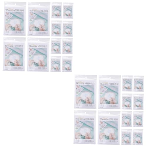 Uonlytech 2 Sätze Übertragen Sie papier Wasserlöslicher Film wasserlösliches Stickpapier Quilten transferpapier wasserlösliche Stickübertragung Strickstabilisator pva Weiß Uonlytech 2 Sätze Übertragen Sie papier Wasserlöslicher Film wasserlösliches Stickpapier Quilten transferpapier wasserlösliche Stickübertragung Strickstabilisator pva Weiß von Uonlytech