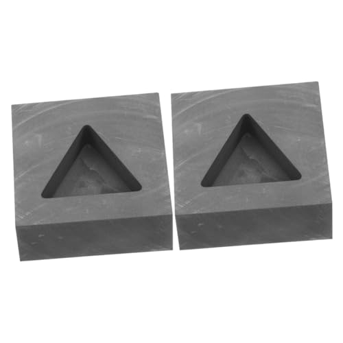 Uonlytech 2 Stück Dreiecksform Schmelzendes Gießwerkzeug Formguss Barfenformen Formenguss Gussformen Schmelzform Gussbarren Ingotform Gießformen Zum Schmelzen Schmelzguss-kit Schwarz Graphit Uonlytech 2 Stück Dreiecksform Schmelzendes Gießwerkzeug Formguss Barfenformen Formenguss Gussformen Schmelzform Gussbarren Ingotform Gießformen Zum Schmelzen Schmelzguss-kit Schwarz Graphit von Uonlytech