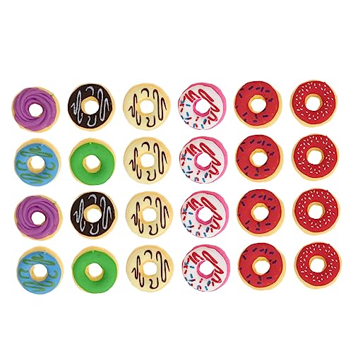 Uonlytech 24Stücke Donut Radiergummis für Süße Perfektes Mitgebsel für Geburtstagsfeiern Kreative für Praktische Schulmaterialien Zufällige Uonlytech 24Stücke Donut Radiergummis für Süße Perfektes Mitgebsel für Geburtstagsfeiern Kreative für Praktische Schulmaterialien Zufällige von Uonlytech