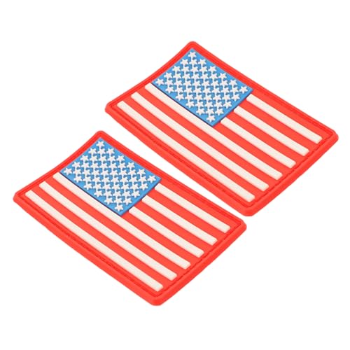 Uonlytech 2Stücke Amerikanischer Flagge Patch Selbstklebende Kleidung Aufkleber für DIY Dekoration und Reparatur von Jeans Rucksäcken und Mehr Uonlytech 2Stücke Amerikanischer Flagge Patch Selbstklebende Kleidung Aufkleber für DIY Dekoration und Reparatur von Jeans Rucksäcken und Mehr von Uonlytech