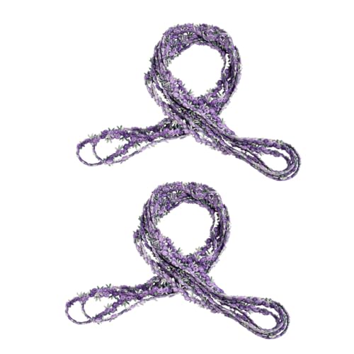 Uonlytech 2Stücke DIY Blumenband Haarschmuck Farbenfrohes Spitzenband für Hochzeitsapplikationen und Dekoration für Bastelprojekte und Persönliche Accessoires Uonlytech 2Stücke DIY Blumenband Haarschmuck Farbenfrohes Spitzenband für Hochzeitsapplikationen und Dekoration für Bastelprojekte und Persönliche Accessoires von Uonlytech