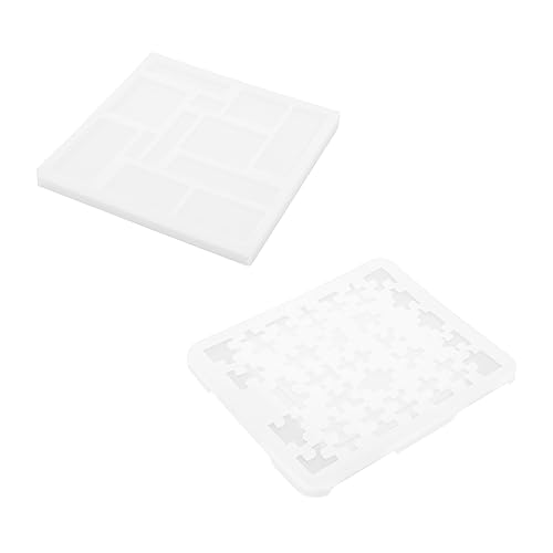 Uonlytech 2Stücke Geometrische Silikonformen Für DIY Harz Puzzle Gießform Für Schmuck Und Dekoration Flexible Und Wiederverwendbare Gießmuster Für Erwachsene Uonlytech 2Stücke Geometrische Silikonformen Für DIY Harz Puzzle Gießform Für Schmuck Und Dekoration Flexible Und Wiederverwendbare Gießmuster Für Erwachsene von Uonlytech