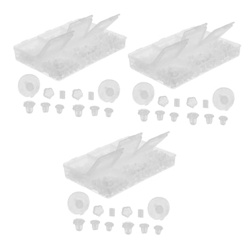 Uonlytech 3 Boxen Sichere Ohrstecker Verschlüsse Ohrstecker Verschlüsse DIY Schmuckzubehör Ohrring DIY Zubehör Ohrschmuck Verschlüsse Ohrstecker Verschlüsse Ohrring Stopfen Kieselgel Uonlytech 3 Boxen Sichere Ohrstecker Verschlüsse Ohrstecker Verschlüsse DIY Schmuckzubehör Ohrring DIY Zubehör Ohrschmuck Verschlüsse Ohrstecker Verschlüsse Ohrring Stopfen Kieselgel von Uonlytech
