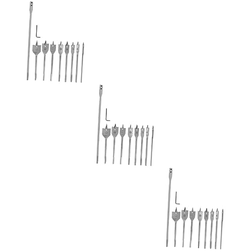 Uonlytech 3 Sätze Lochöffner Bohrständer Plastikenten Woodworkers Bohrer-set Werkzeuge Stufenbohrer Handwerkzeug Für Die Holzbearbeitung Lochsägen Für Die Holzbearbeitung Silver 10 Stück * 3 von Uonlytech