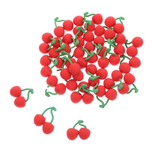 Uonlytech 30 Stück Kirsch-Radiergummi falsche Früchte Süßigkeiten-Radiergummis Apfelgummis Mini-Obst Spielzeugäpfel Schreibtischzubehör für Haustiere Apfel rot Uonlytech 30 Stück Kirsch-Radiergummi falsche Früchte Süßigkeiten-Radiergummis Apfelgummis Mini-Obst Spielzeugäpfel Schreibtischzubehör für Haustiere Apfel rot von Uonlytech